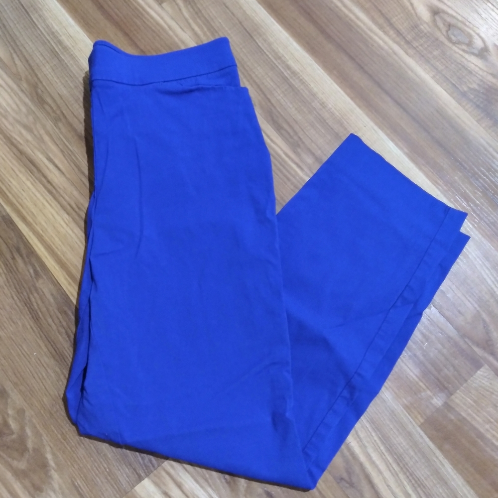 Liz Claiborne Blue emma ankle style pants